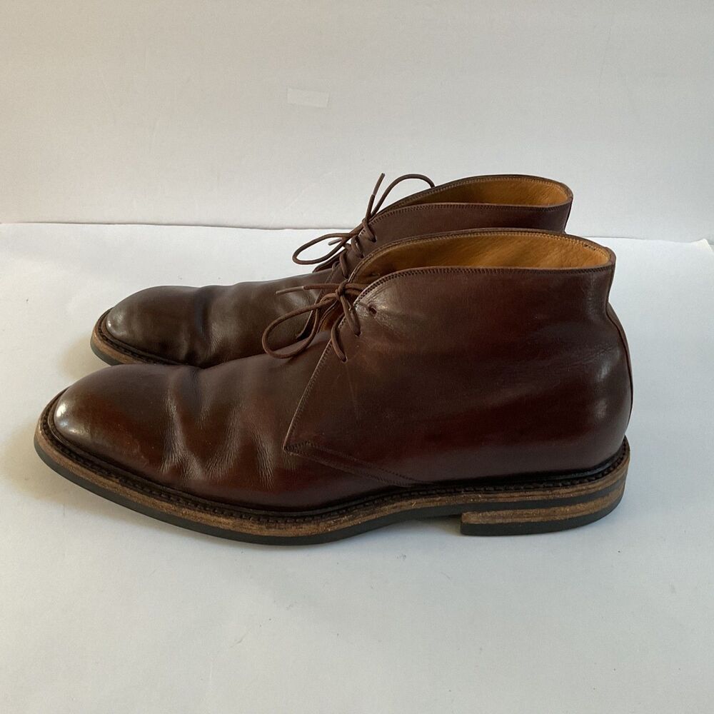 To Boot New York Adam Derrick Brown Leather Chukka Ankle Boots Men's Size 10